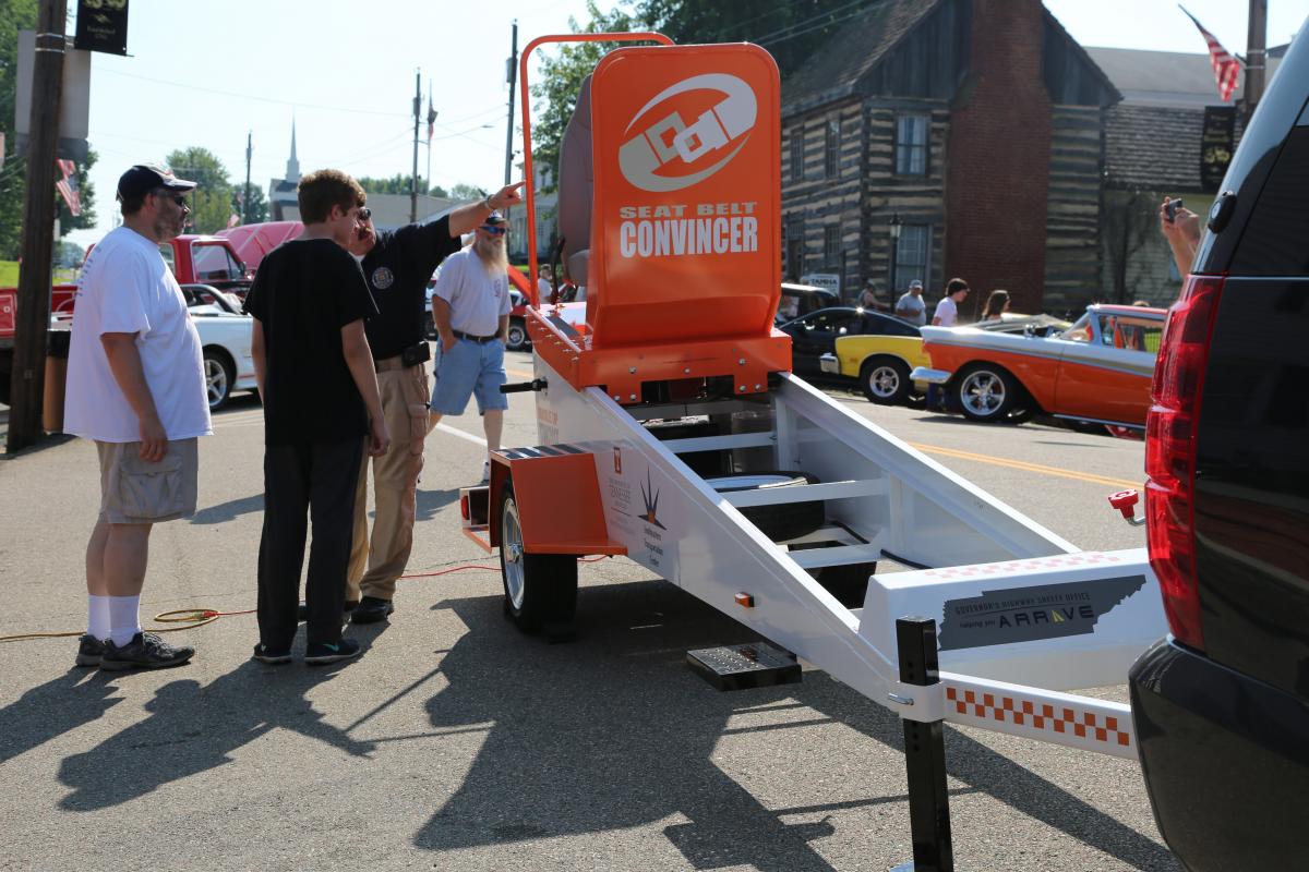 Seat Belt Convincer trailer
