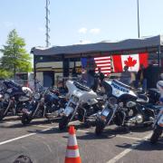 Law enforcement motorcycles